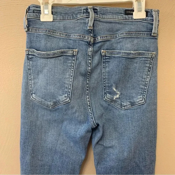 Citizens of Humanity Rocket Crop Jeans Skinny Size 25 - Picture 8 of 13